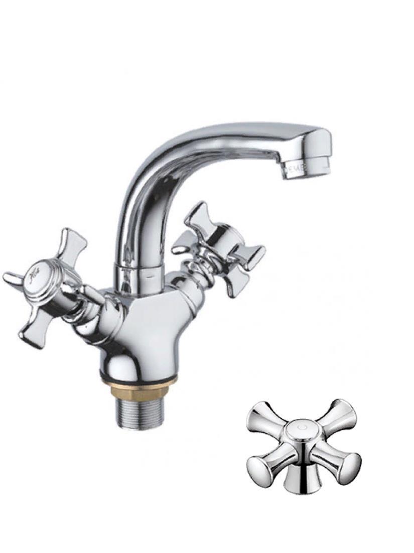 Изображение товара Двухвентильный смеситель D-lin D156825-P цвет хром