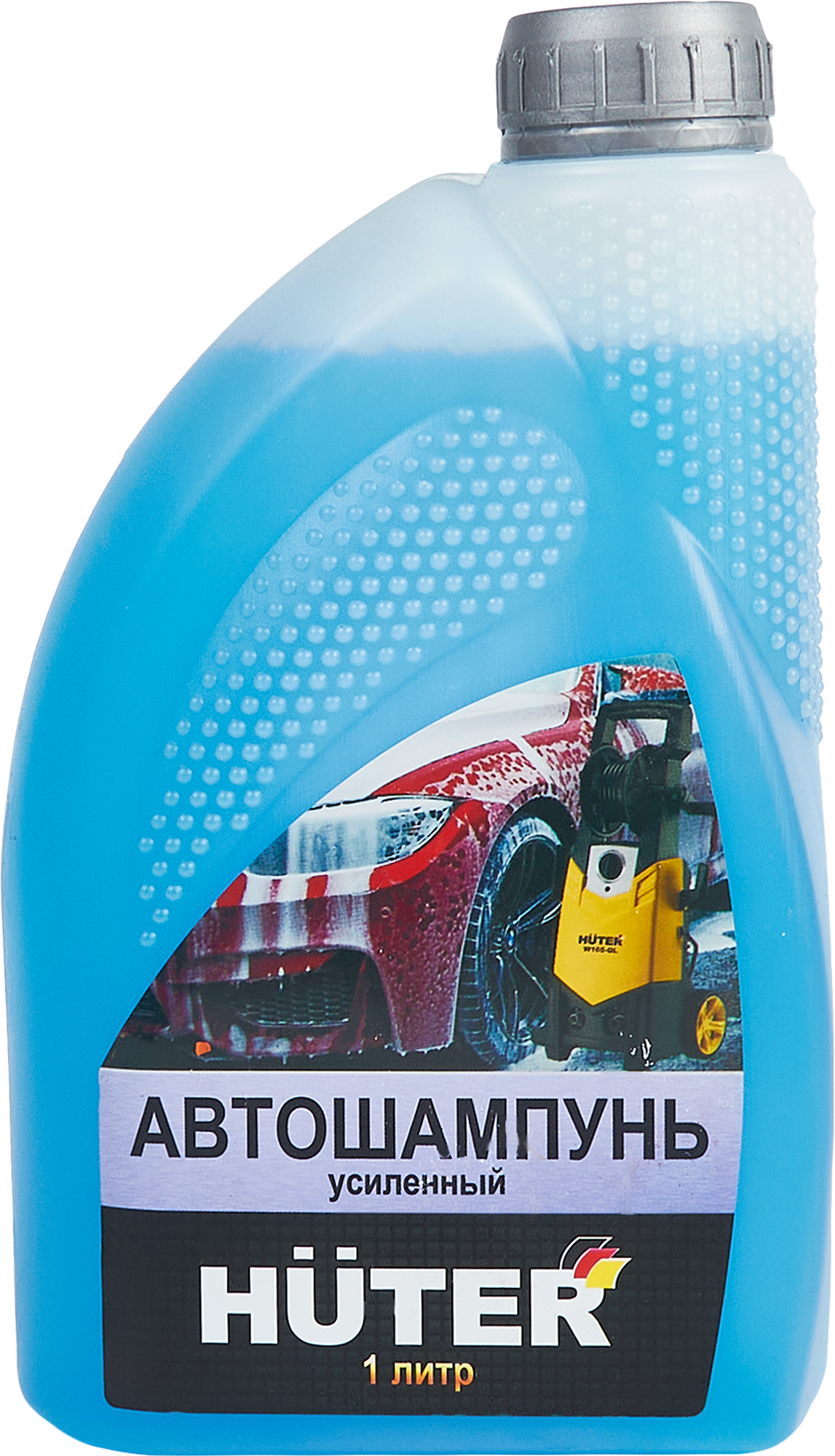 Изображение товара Автошампунь Huter концентрат 1 л для мойки автомобиля и мотоцикла