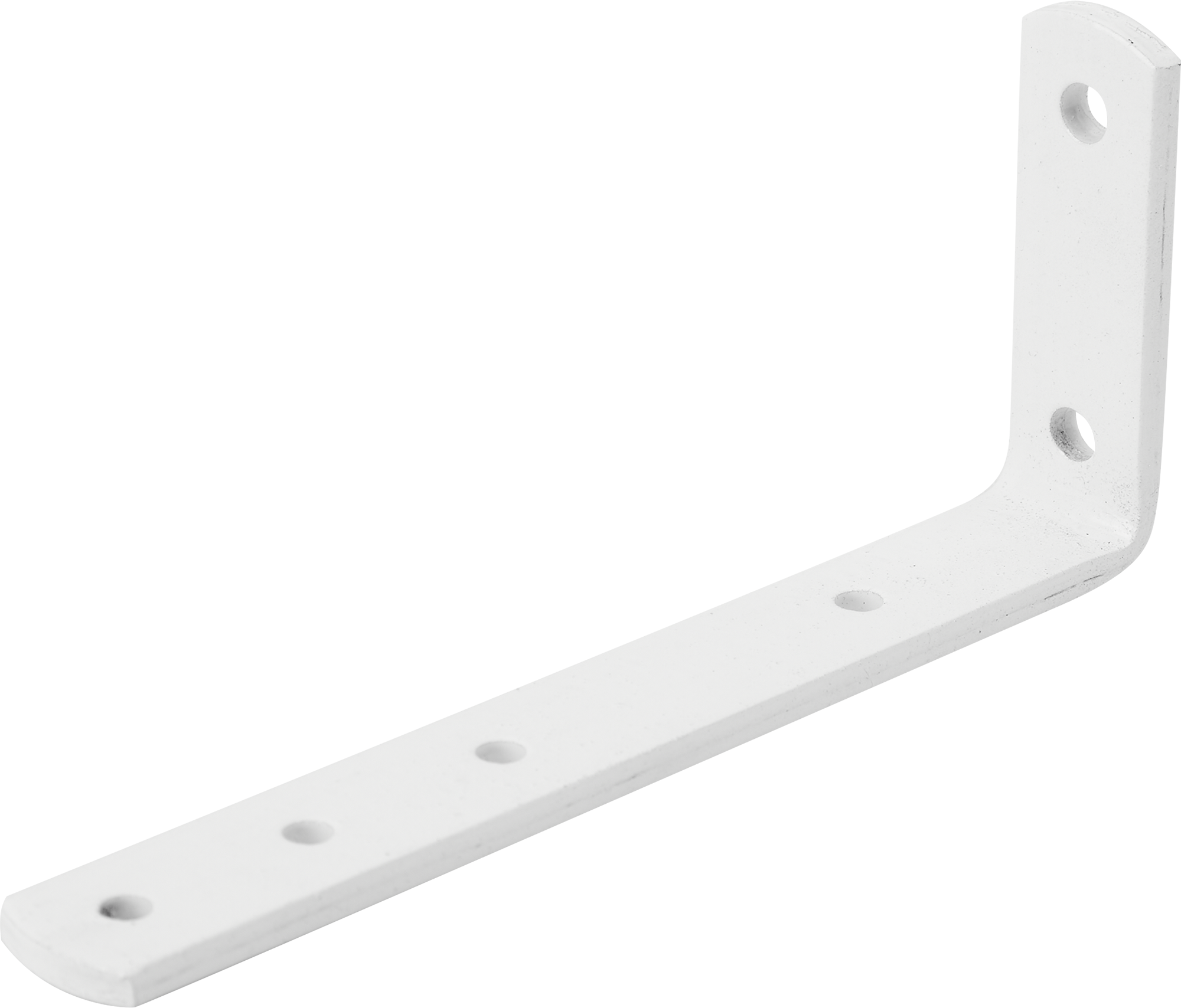 Кронштейн мебельный белый 60x140x20x4 мм