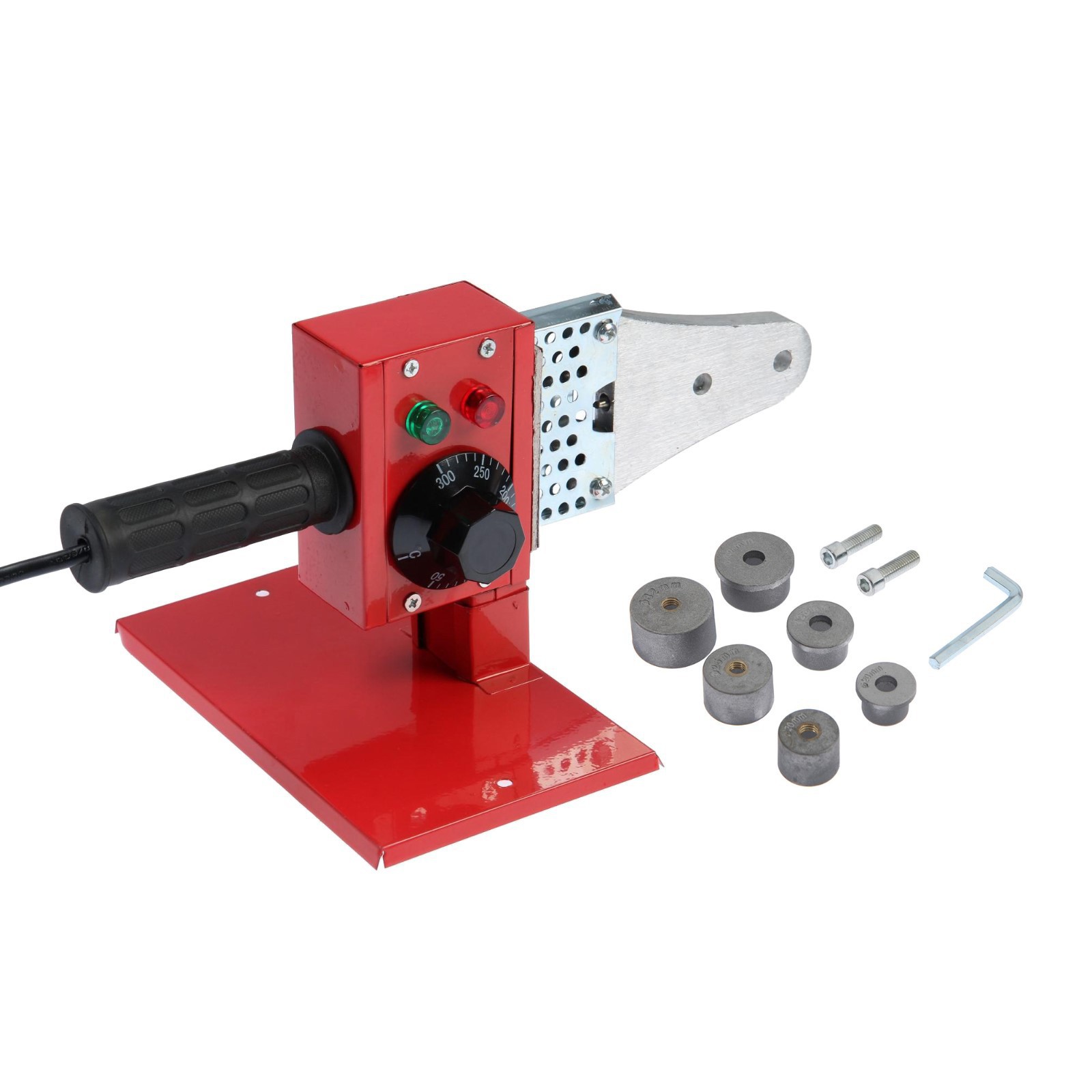 Изображение товара Аппарат для сварки пластиковых труб ЛОМ TNDR-071 600 Вт с насадками 20-32 мм