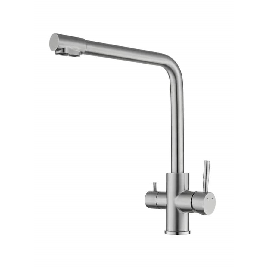 Изображение товара Однорычажный кухонный смеситель D-lin H159315-1 с изливом 31.7 см и хромом