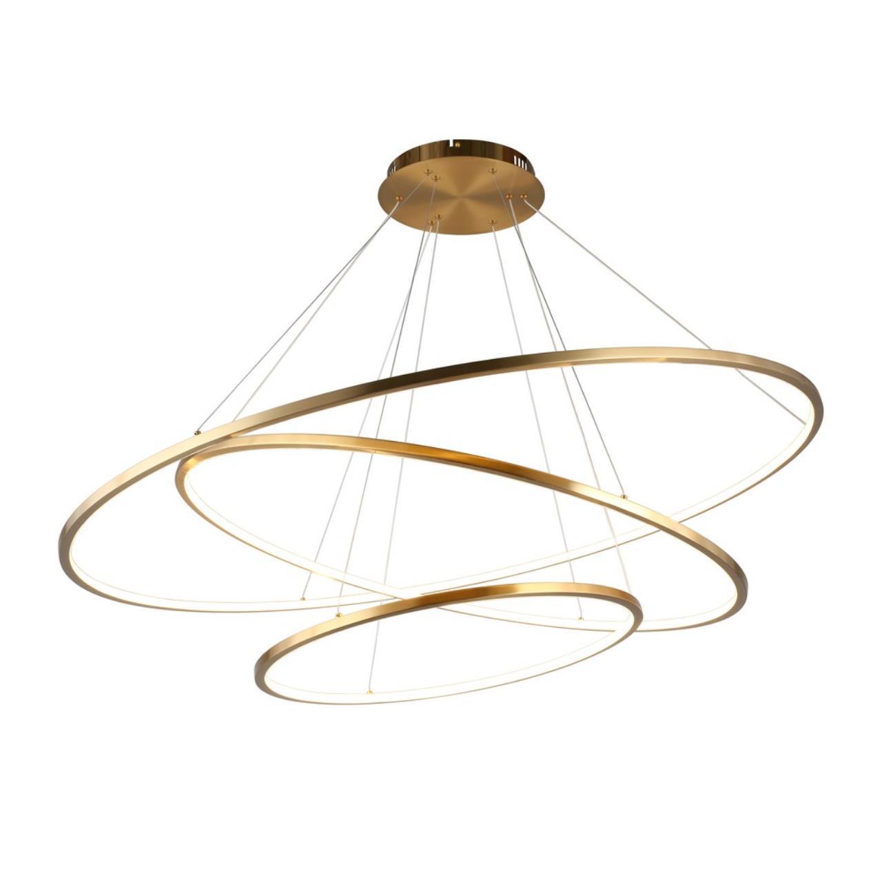 Изображение товара Люстра подвесная светодиодная Monisia 9 м² бронза нейтральный белый свет