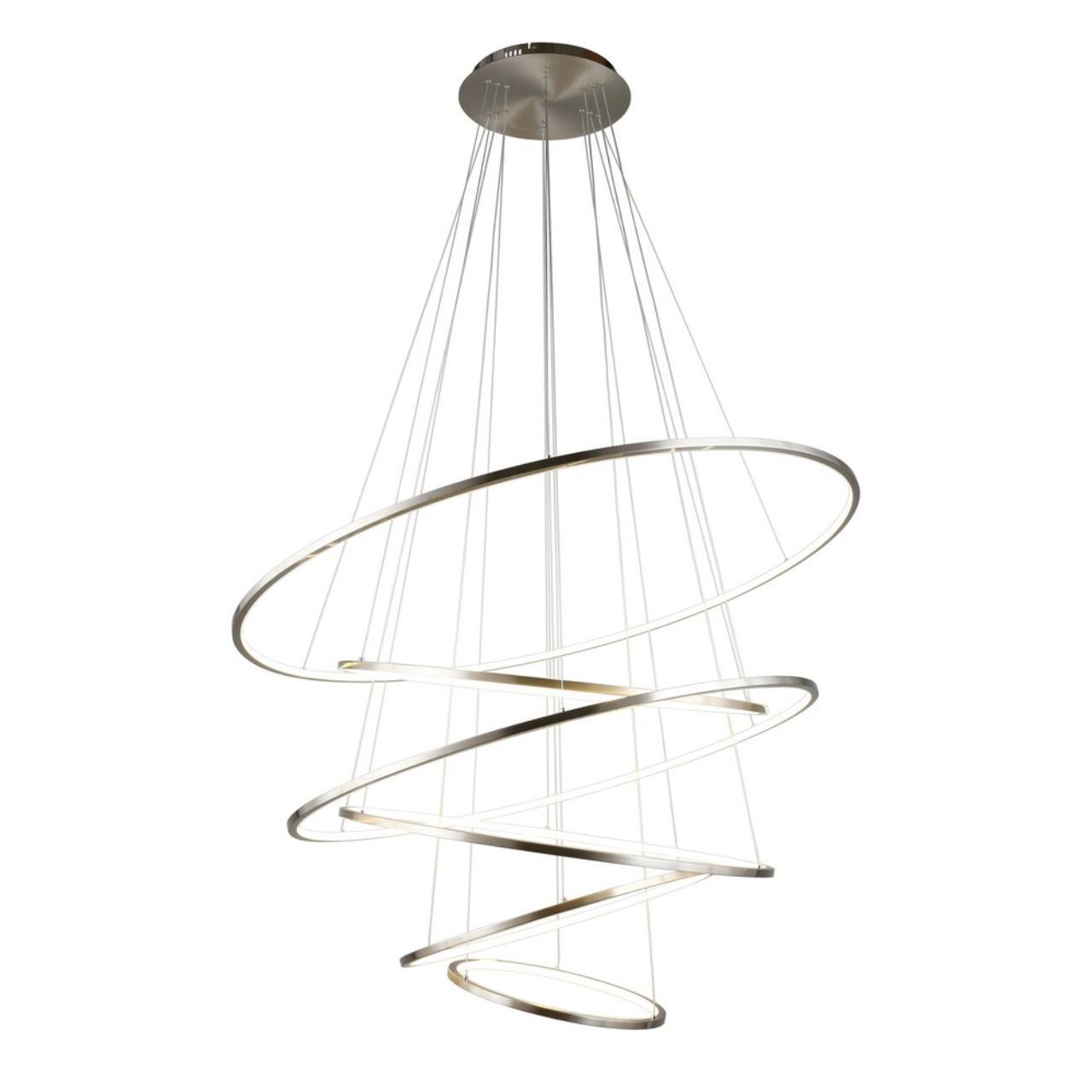 Изображение товара Люстра подвесная светодиодная APLOYT Monisia 9 м² нейтральный белый хром