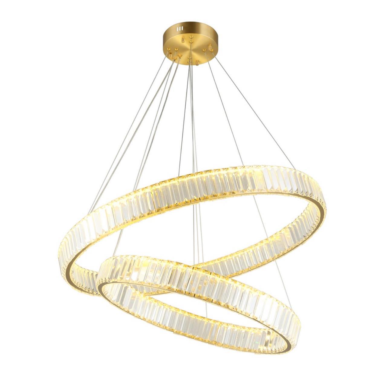 Изображение товара Люстра подвесная светодиодная APLOYT Nicoletta 9 м² бронза белый свет