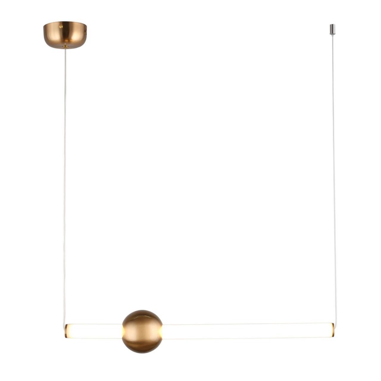 Изображение товара Подвесной светодиодный светильник APLOYT Zhozefin 20Вт нейтральный белый бронза