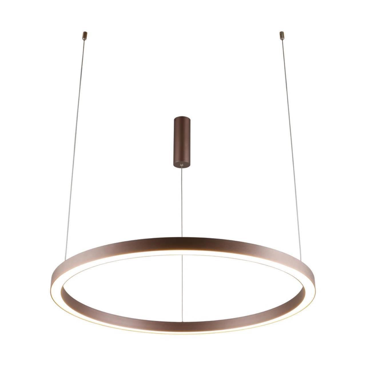 Изображение товара Подвесная светодиодная люстра APLOYT Nisia 9 м² коричневая Модерн