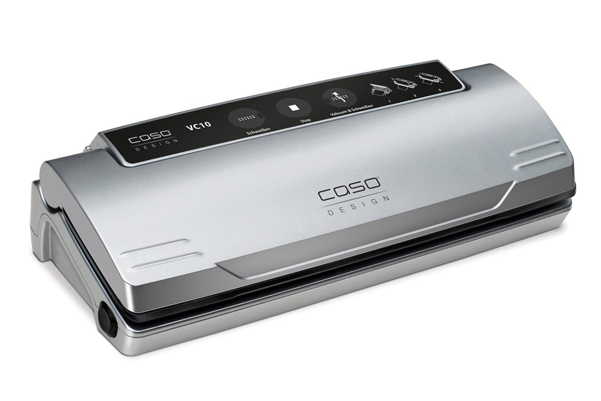 Изображение товара Вакуумная упаковочная машина CASO VC 10 для домашних нужд серебристая