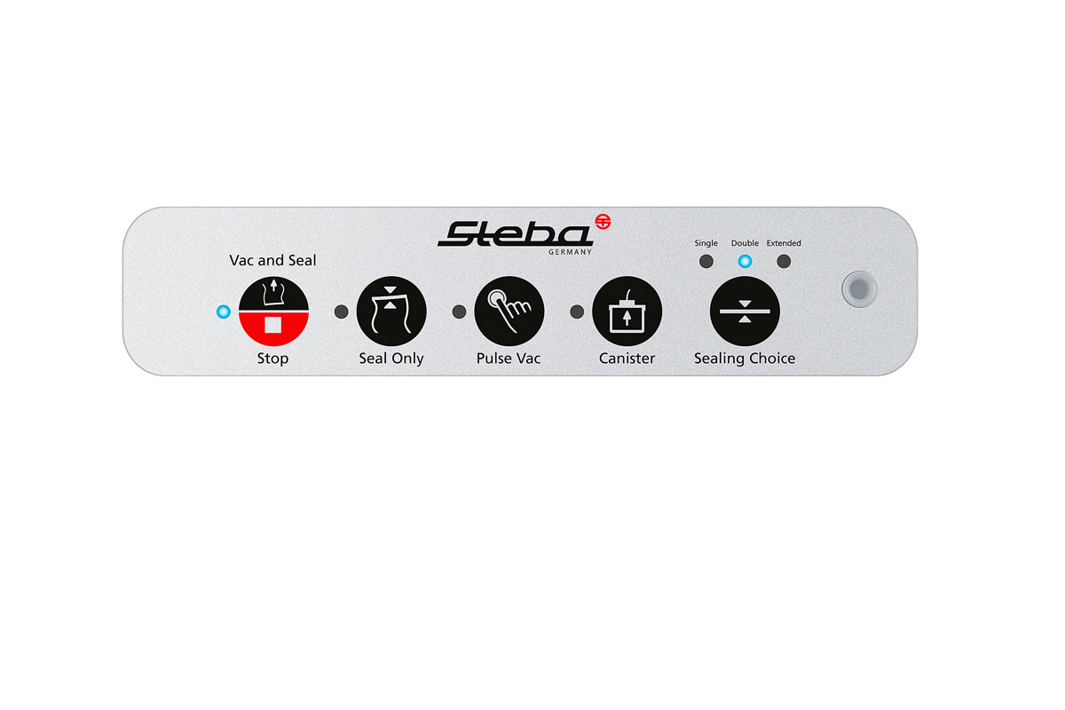 Изображение товара Вакуумная упаковочная машина Steba Vk 12 пластик стальной для домашних продуктов
