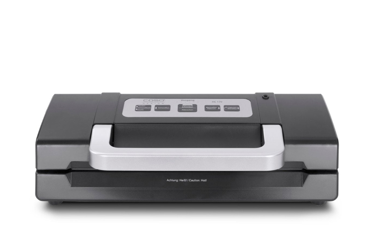 Изображение товара Вакуумная упаковочная машина Caso HC 170 с мощностью 110 Вт и режимом для сухих и влажных продуктов