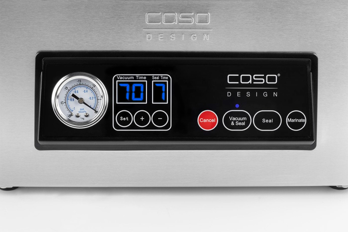 Изображение товара Вакуумная упаковочная машина CASO VacuChef 70 из нержавеющей стали серебристая