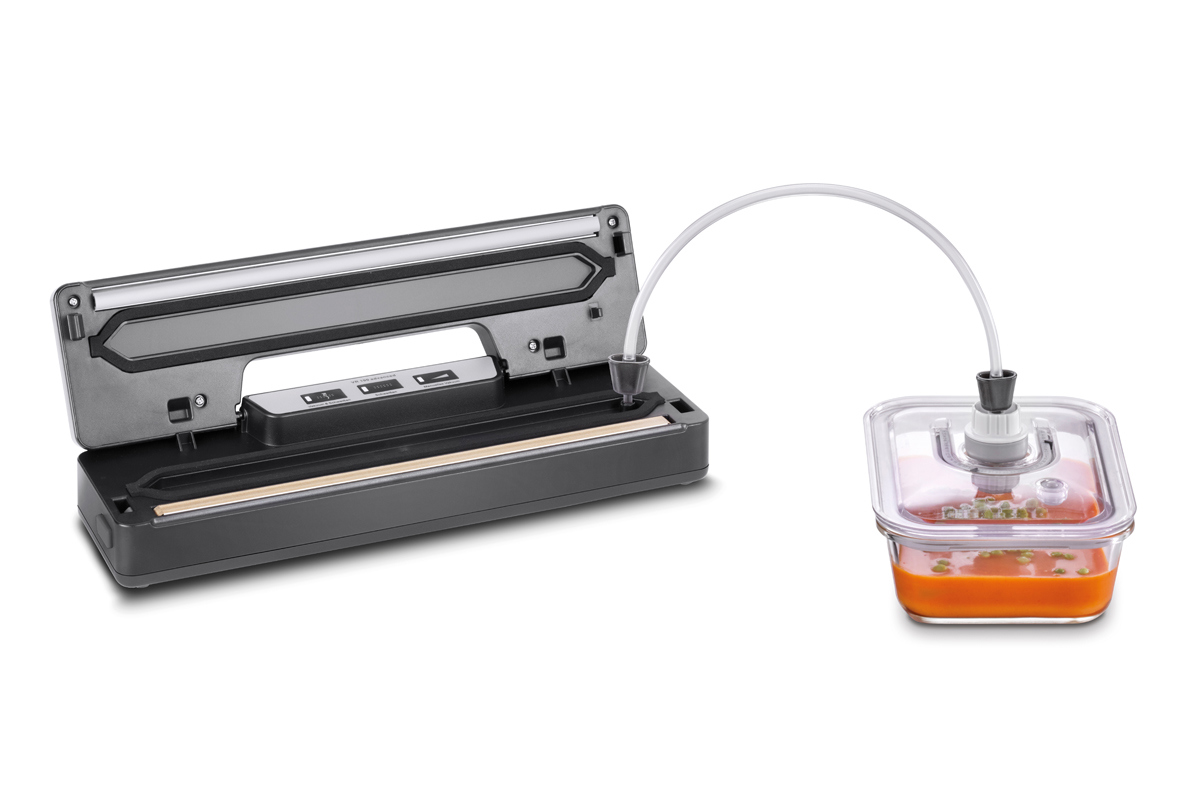 Изображение товара Вакуумная упаковочная машина Caso VR 190 компактная для дома и бизнеса