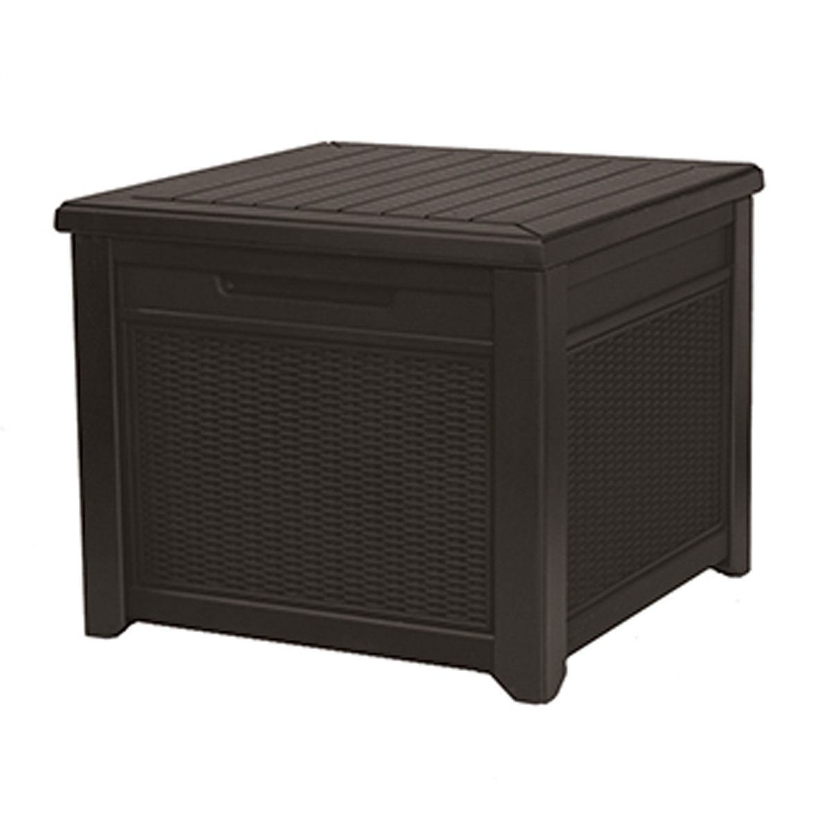 Изображение товара Сундук пластиковый Keter Cube Rattan 208 л коричневый