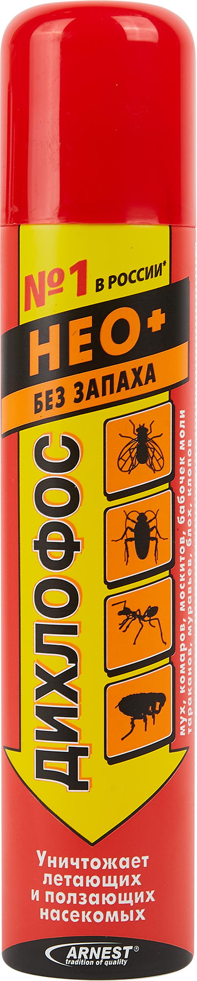 Дихлофос Нео без спирта 190 мл