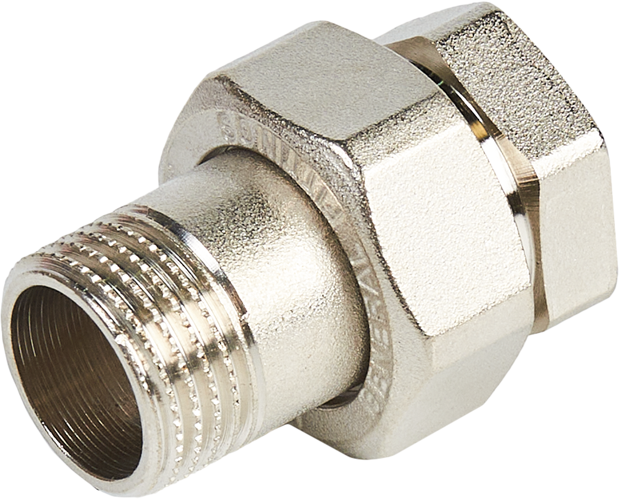 Изображение товара Сгон прямой американка Stout 1/2"x1/2" ВР-НР латунь