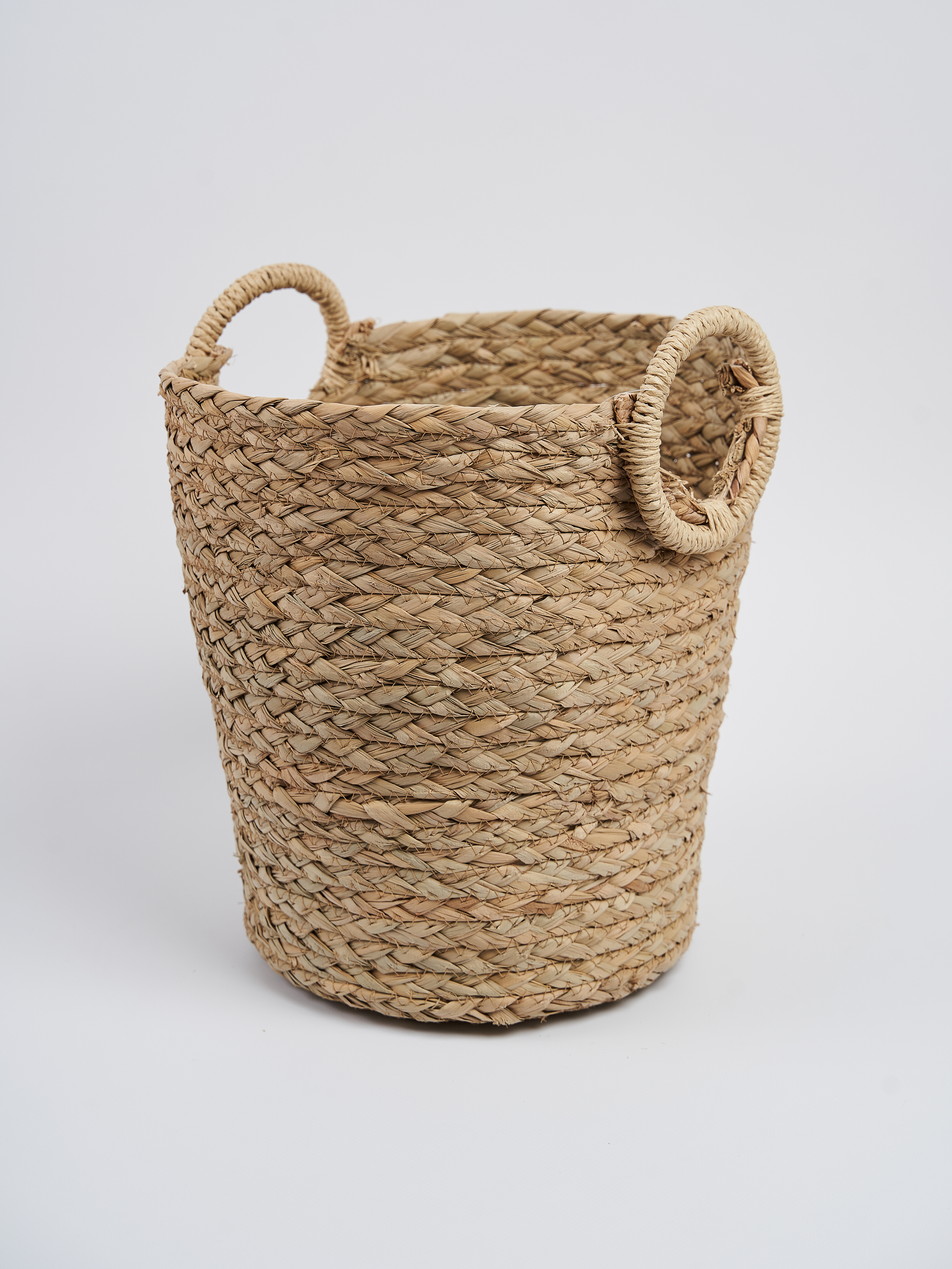 Изображение товара Корзина Storidea 33x30x24 см растение цвет бежевый