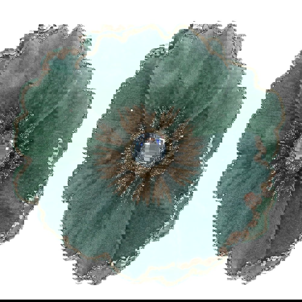 Изображение товара Декоративный цветок 761539 для новогоднего украшения 14x9x14 см