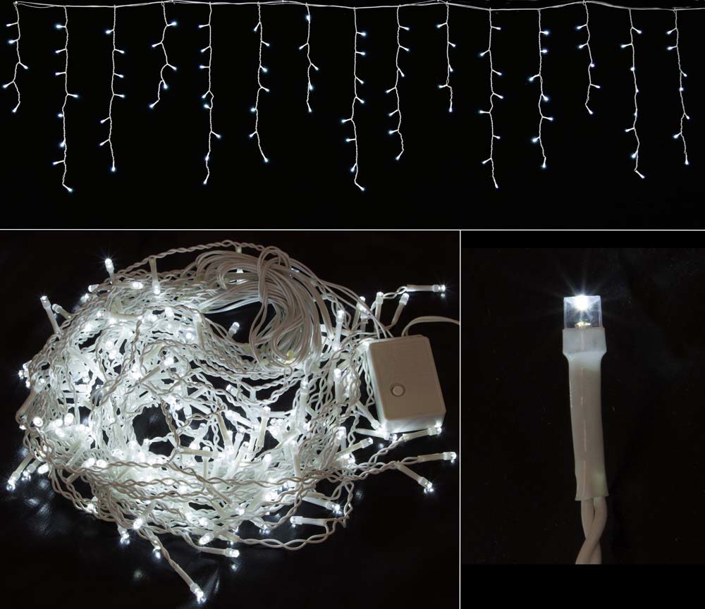 Изображение товара Электрогирлянда универсальная Волшебная страна 213930 гирлянда 4 м 200 ламп мультиколор 1 режим работы