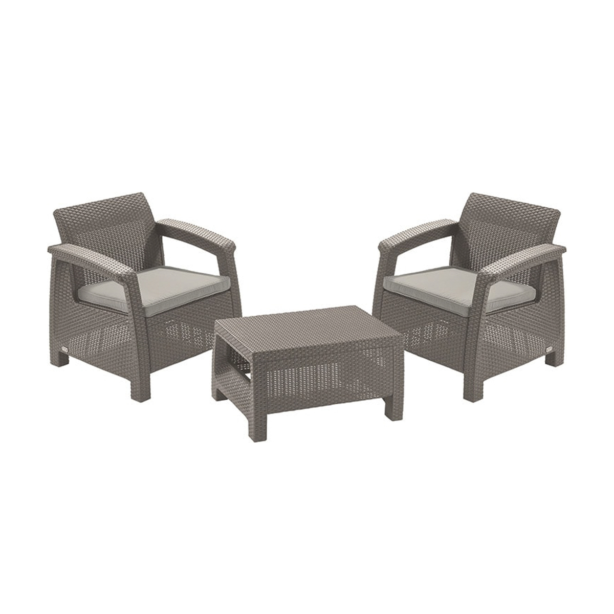 Изображение товара Садовая мебель Keter Corfu WEEKEND: стол и 2 кресла