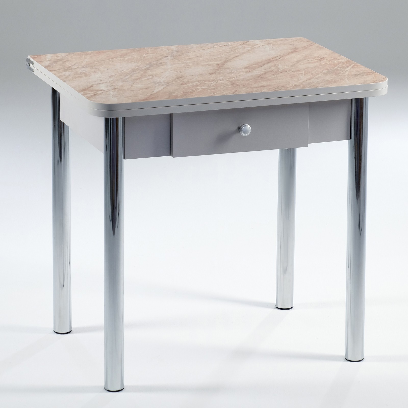 Изображение товара Стол прямоугольный Forpost 4408832 118x118 см бежевый современный кухонный мебель