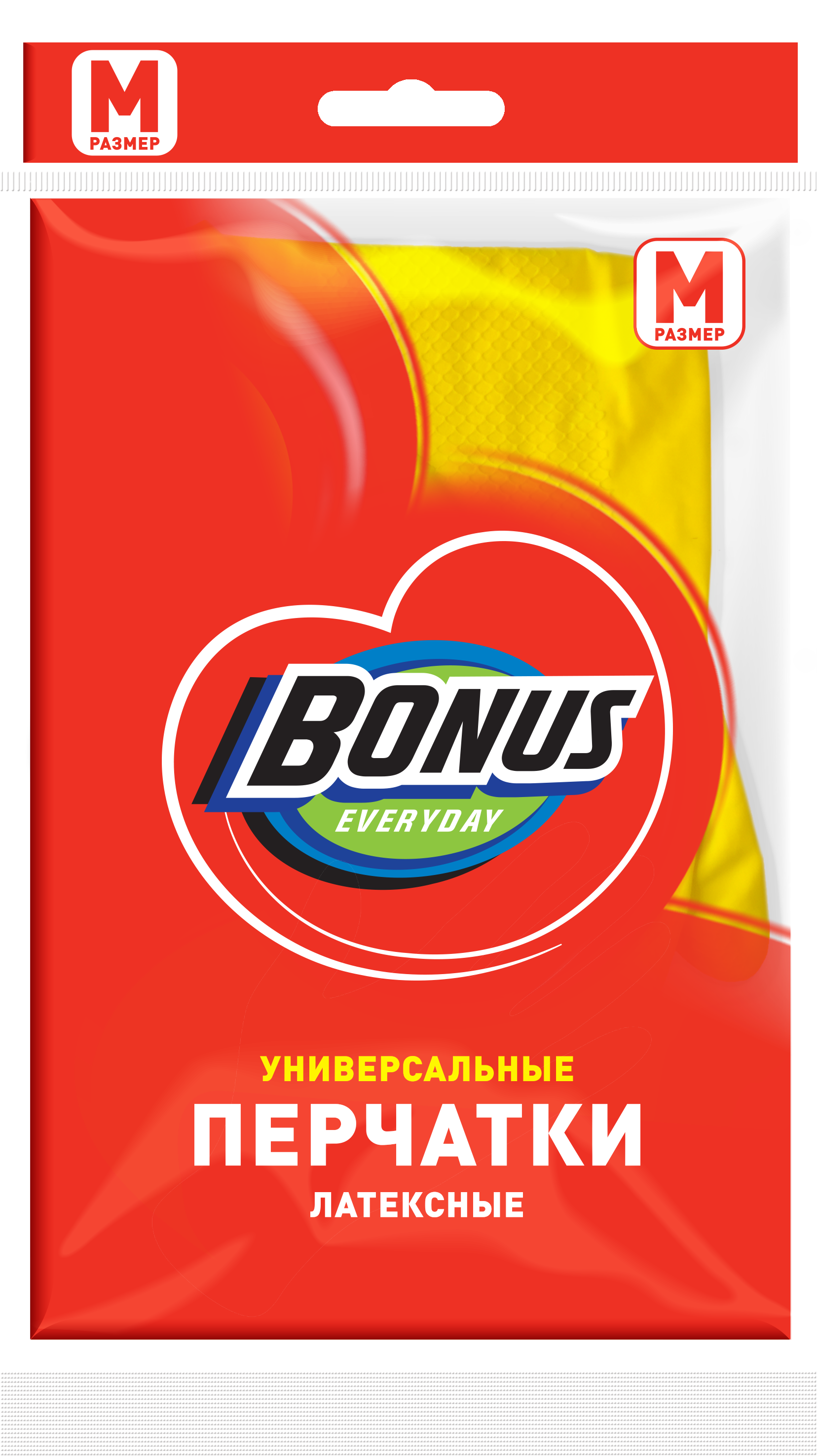 Изображение товара Перчатки латексные Бонус размер 8/M универсальные Изображение товара Перчатки латексные Бонус размер 8/M универсальные