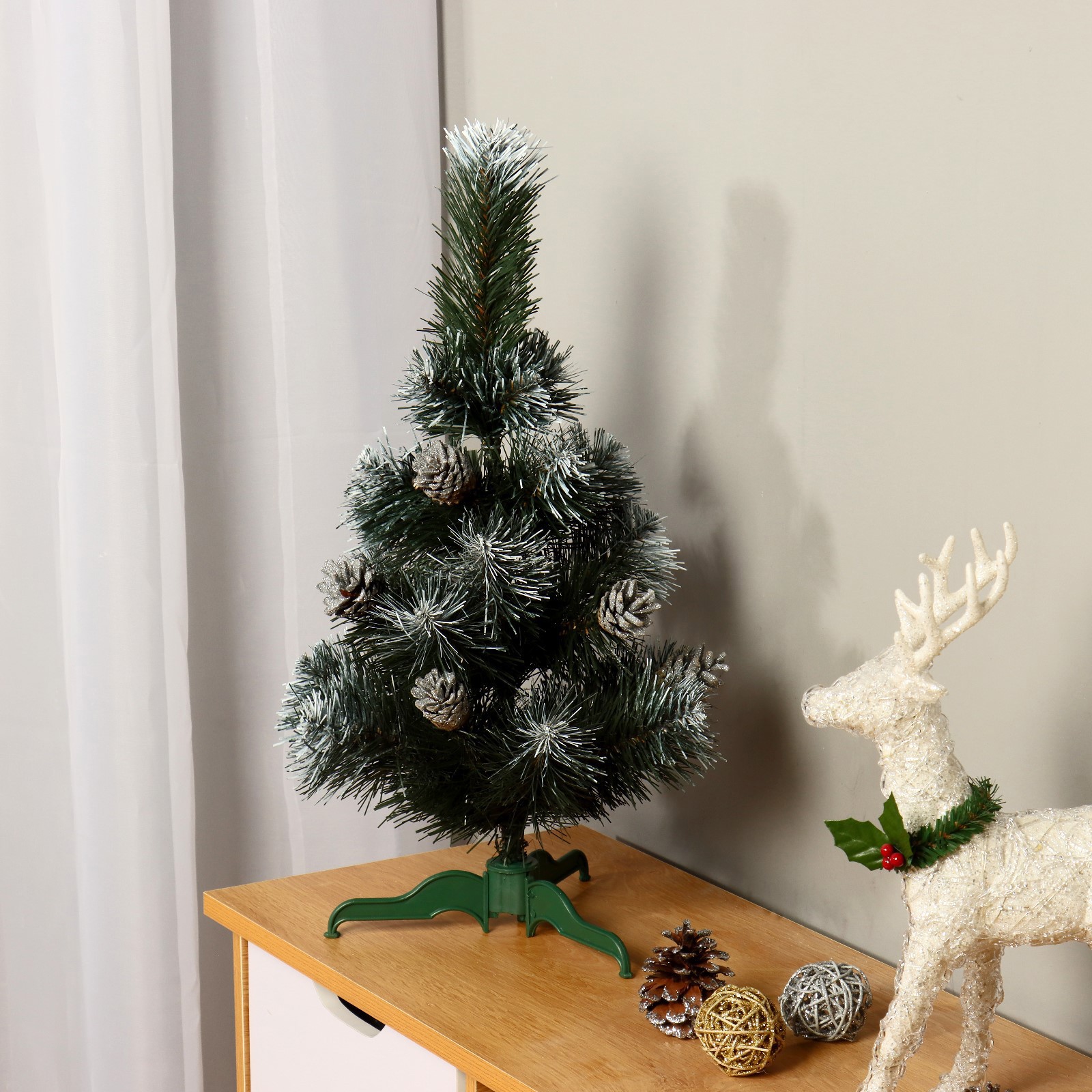 Изображение товара Ель новогодняя искусственная Зимнее волшебство 50 см пышная снежная