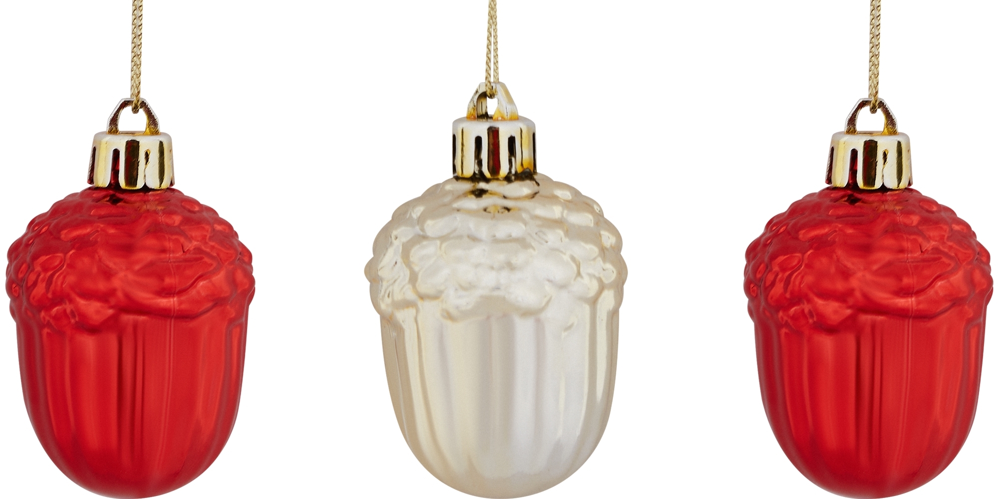 Изображение товара Подвес 3 орешка Роскошь 5.4x3.9 см цвет разноцветный