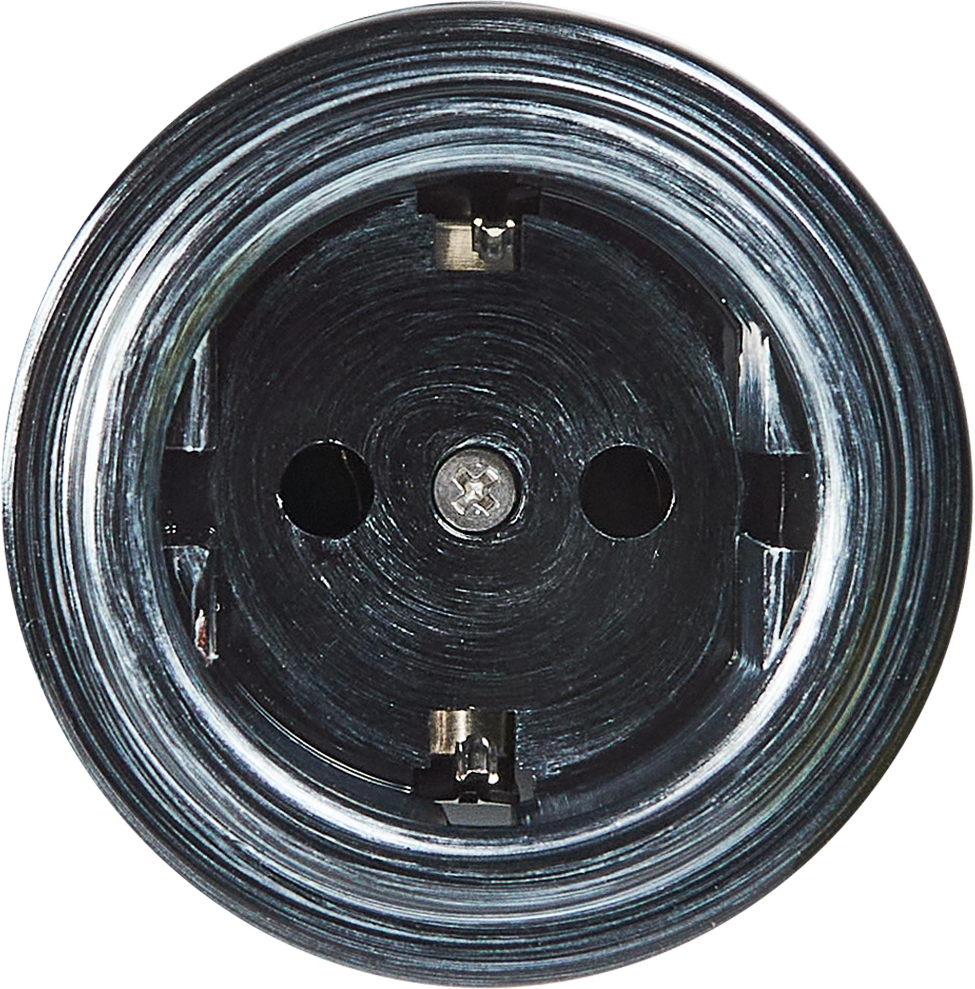 Изображение товара Розетка Electraline с заземлением цвет серебряный век