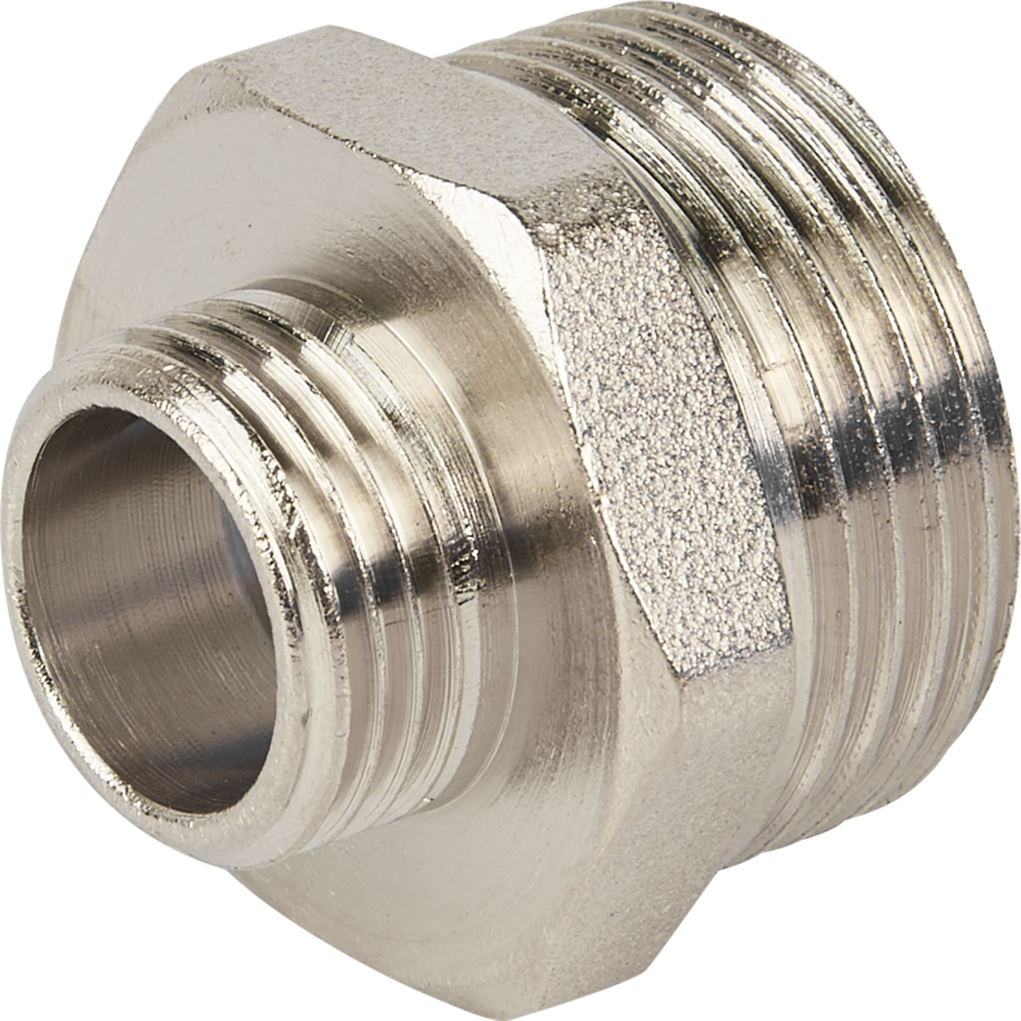 Изображение товара Ниппель Valfex 1x1/2 латунь никелированный для водопровода