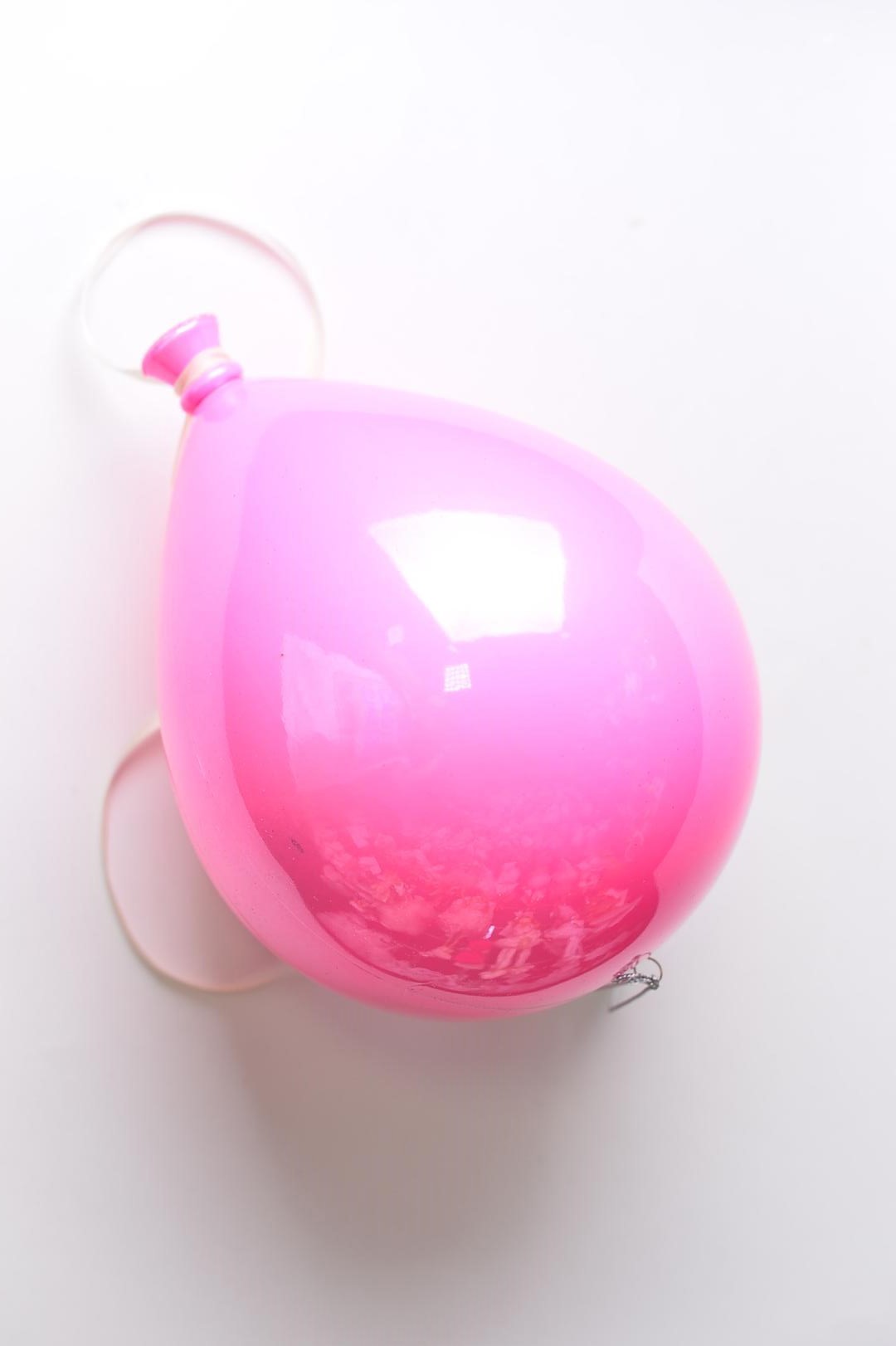 Изображение товара Елочный шар China dans 200SP-01Pink 20 см пластик розовый