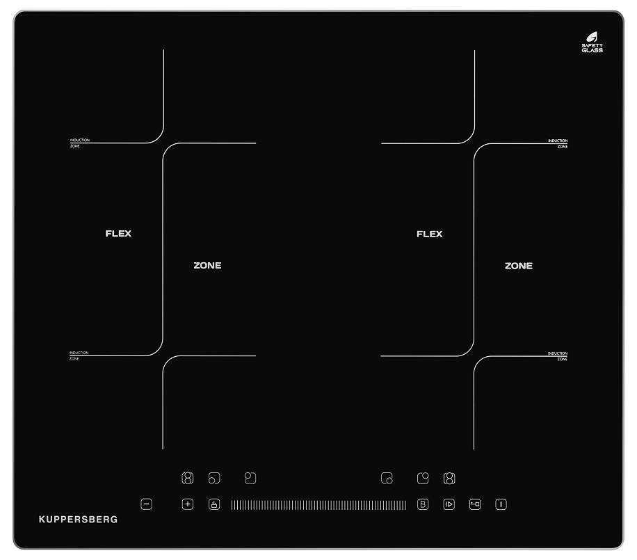 Изображение товара Индукционная варочная панель Kuppersberg ICS 622 R 59 см 4 конфорки