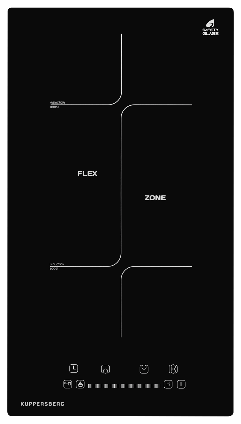 Изображение товара Индукционная варочная панель Kuppersberg ICS 311 2 конфорки черная