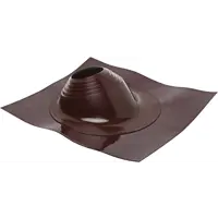 Изображение товара Проходка угловая Вега EPDM 2 коричневая для вентиляции и кровли