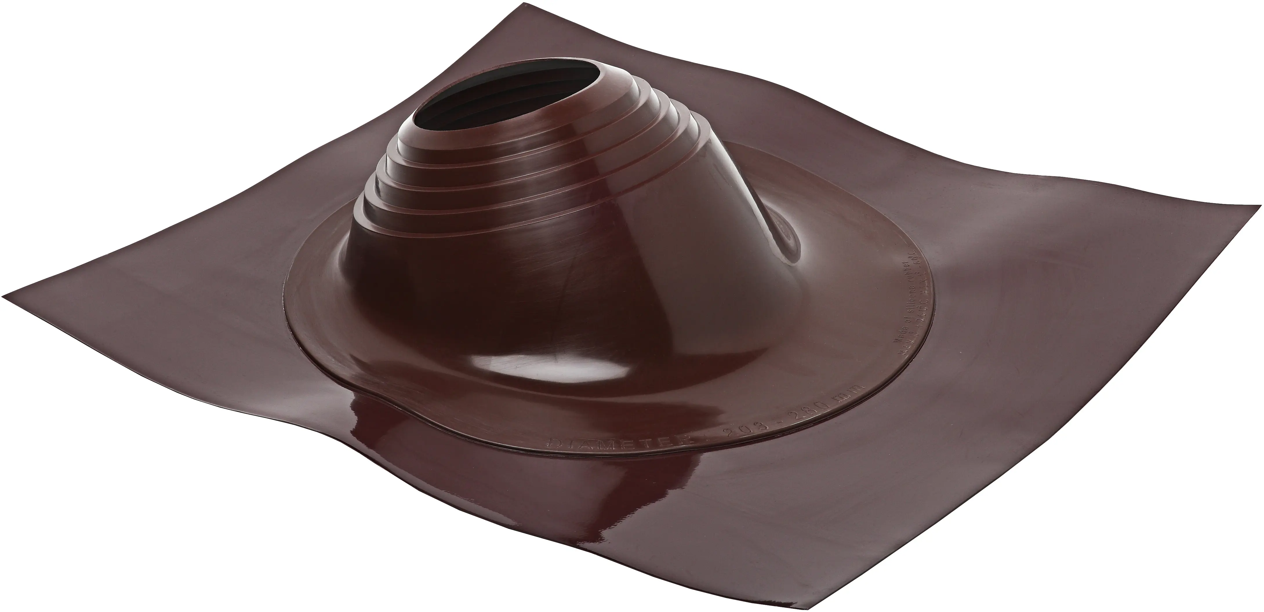 Проходка угловая Вега EPDM 2 коричневая