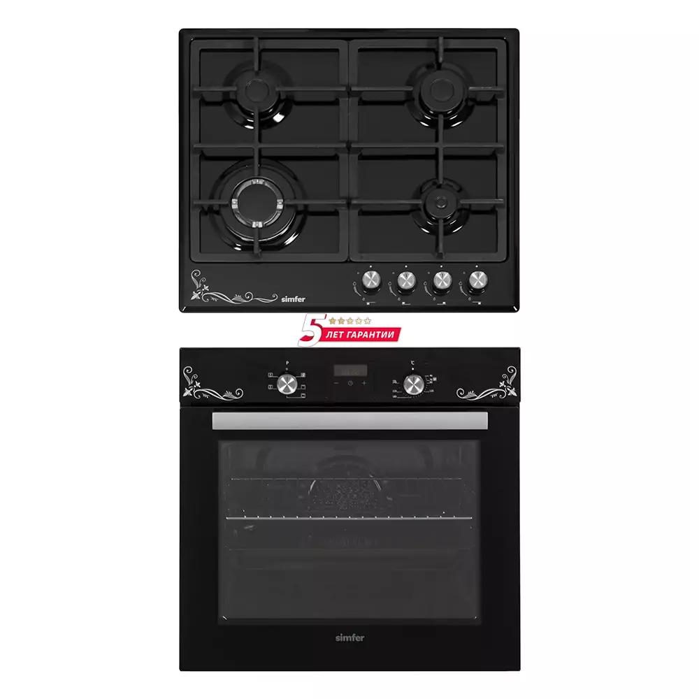 Изображение товара Комплект бытовой техники 2 предмета Simfer S66B522 цвет черный