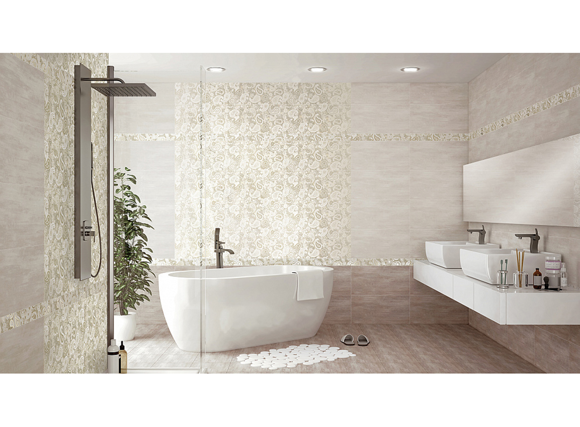 Изображение товара AZORI Pandora Latte 420x420 — керамогранит бежевый, 1,23 м², PEI 3