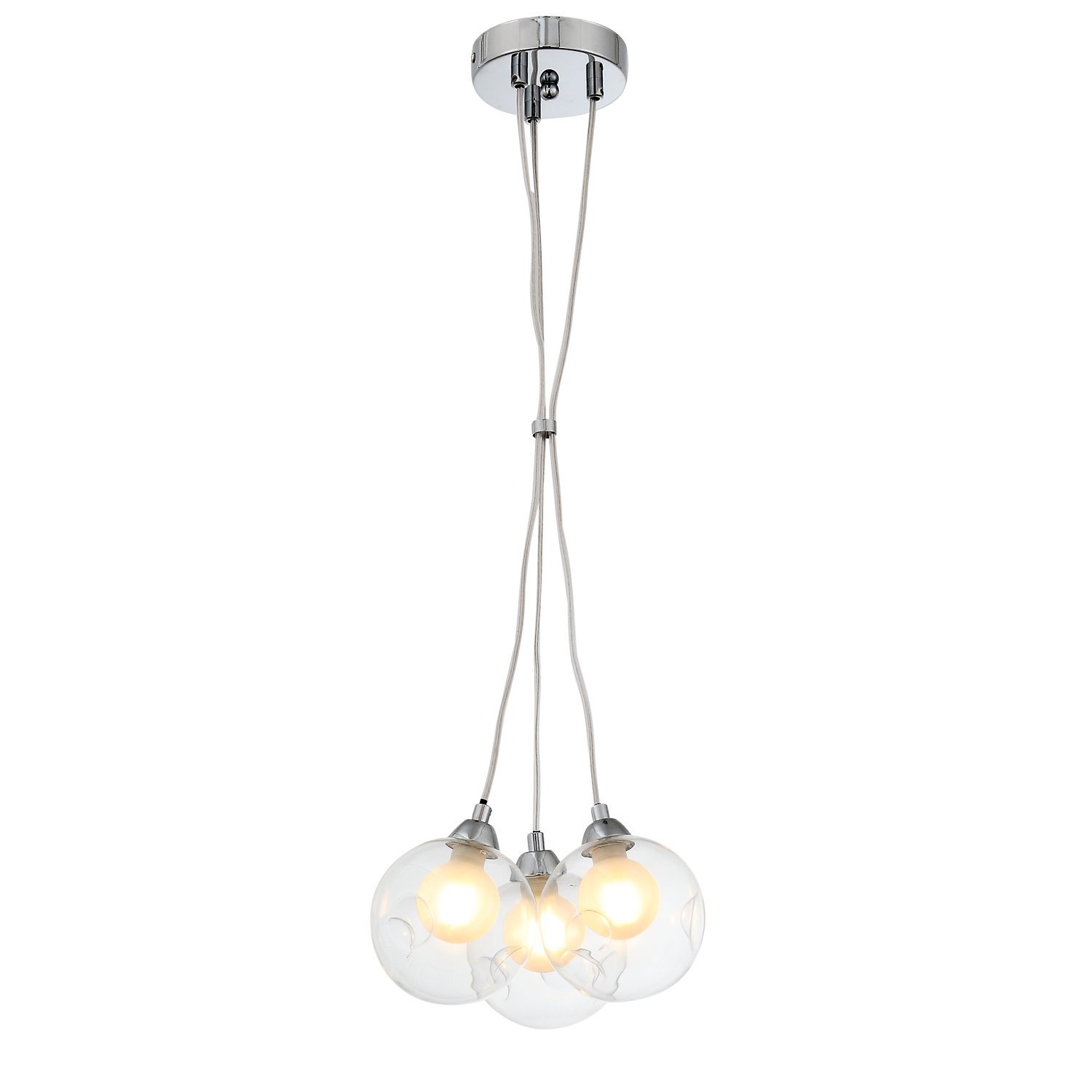 Изображение товара Подвесная светодиодная люстра ST Luce Dualita SL431.113.03 для кухни белый свет модерн