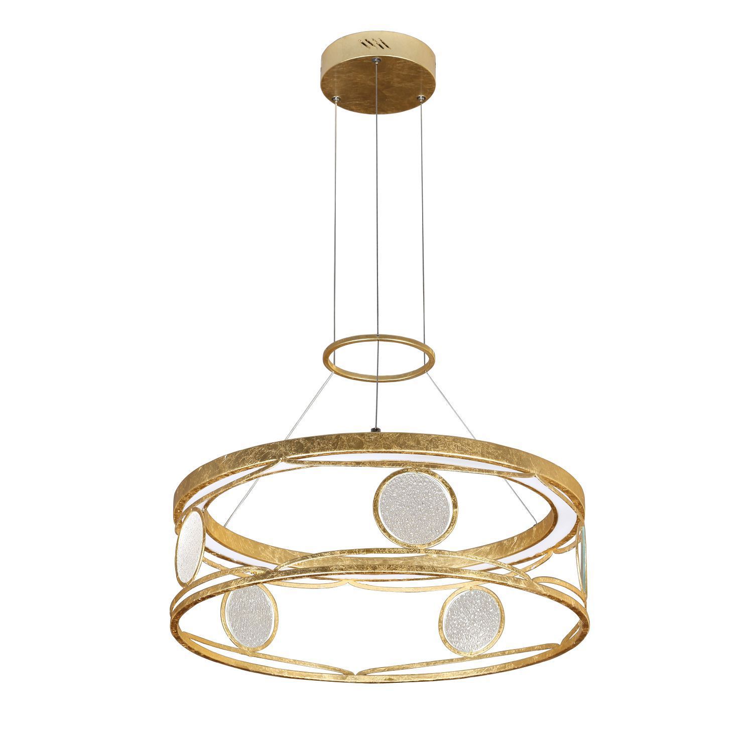 Изображение товара Люстра Favourite Rocco 2354-5P белый свет цвет золотой для спальни