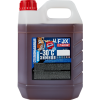 Изображение товара Зимняя стеклоомывающая жидкость без метанола Fox Chemie -30°C 4л