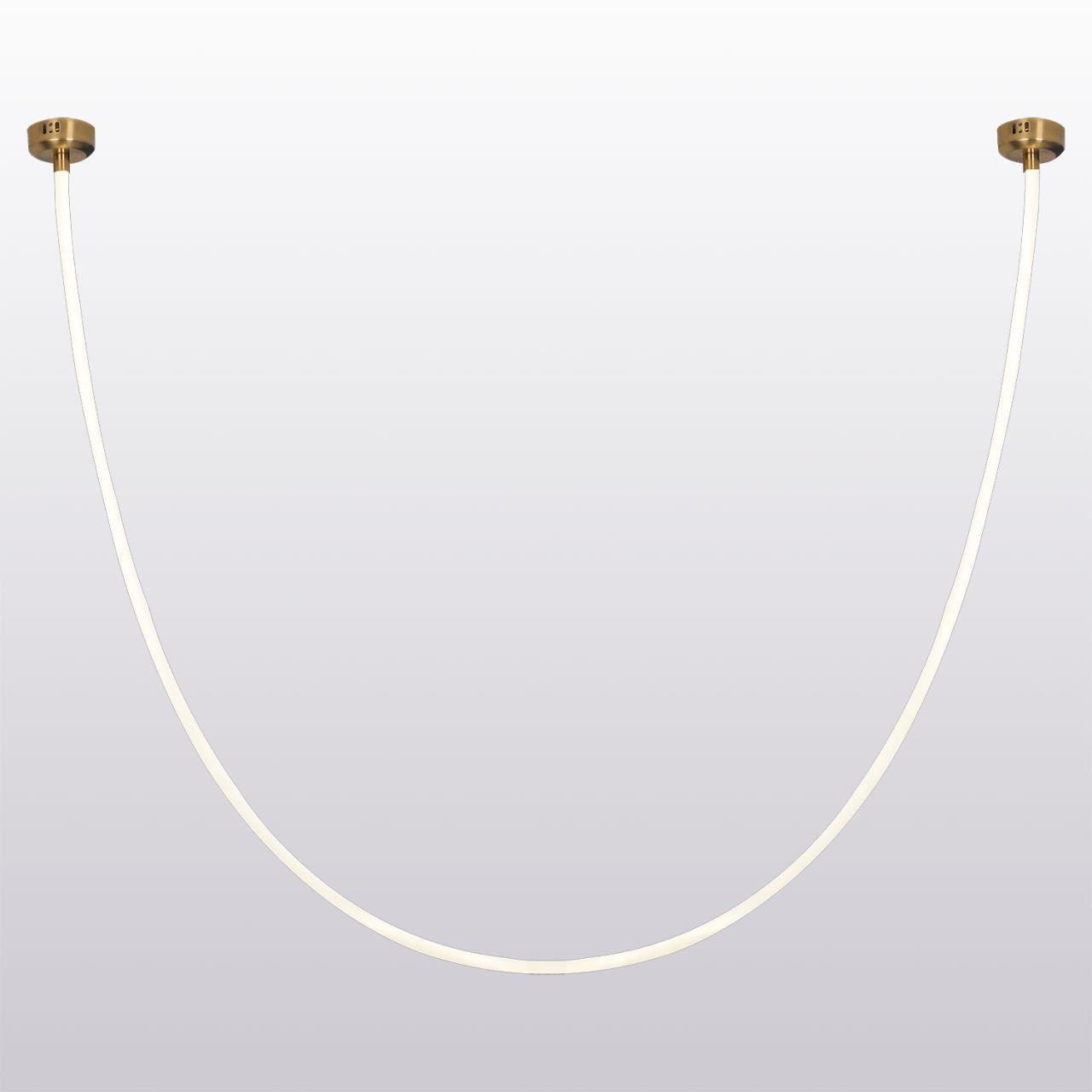 Изображение товара Линейный светодиодный светильник LUSSOLE LSP-7013 1270 мм 30 Вт современный стиль бронза