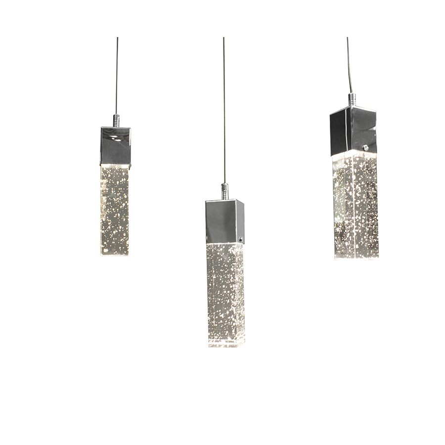 Изображение товара Светильник подвесной светодиодный Kink Light Аква 08510-3AS4000К 6 м² цвет серый