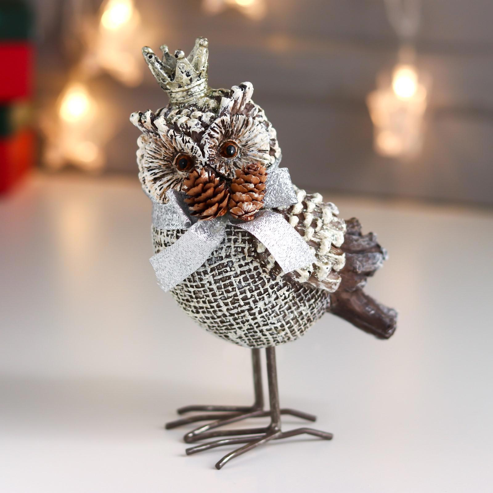 Изображение товара Филин в короне Simaland — 15,5 см, полистоун