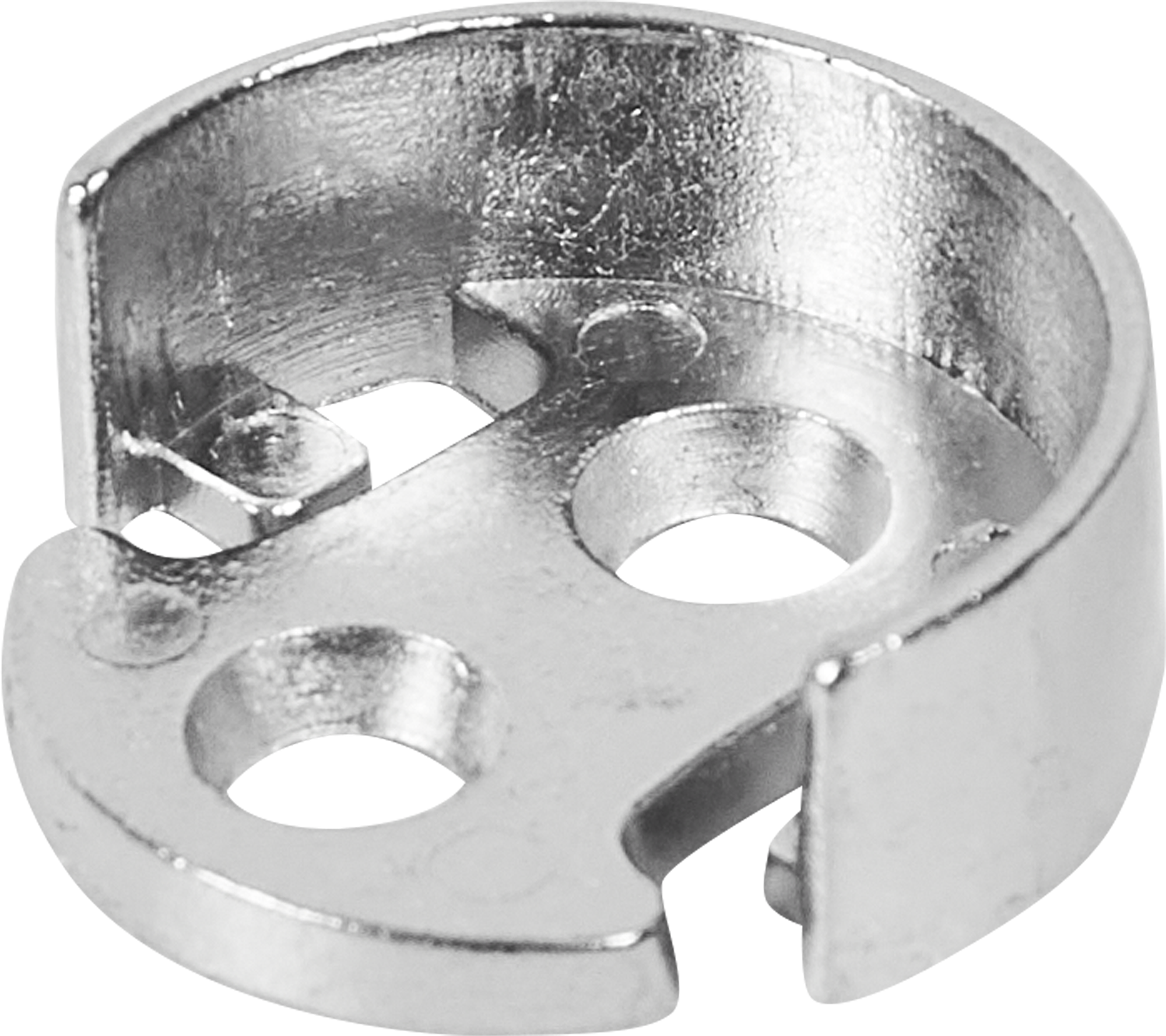 Изображение товара Держатель трубы Ø25 без фиксатора хром 2 шт