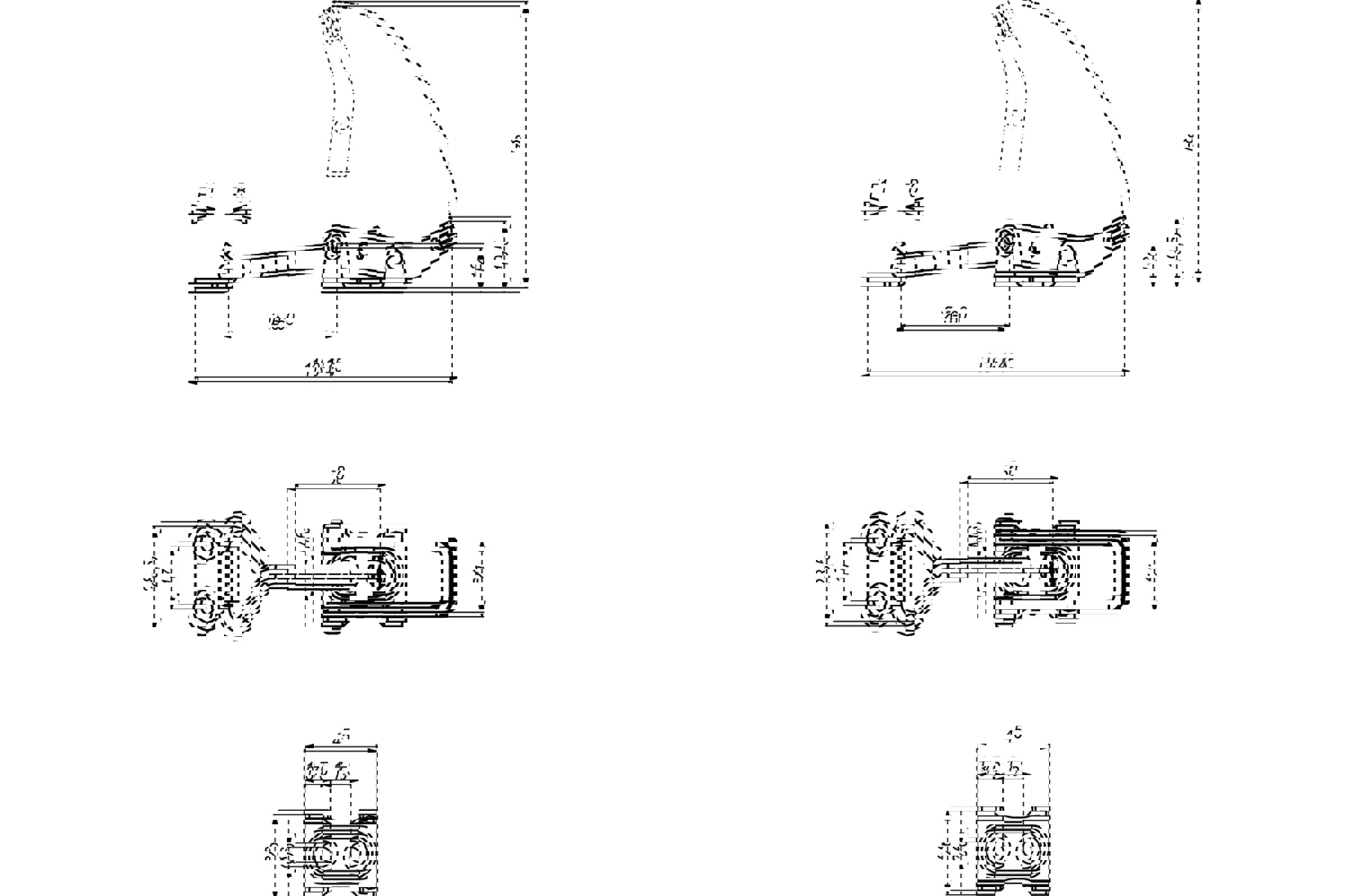 ʕʘ‿ʘʔさま専用1/2 Защелка натяжная регулируемая со скобой Kukamet Арт. 361-2