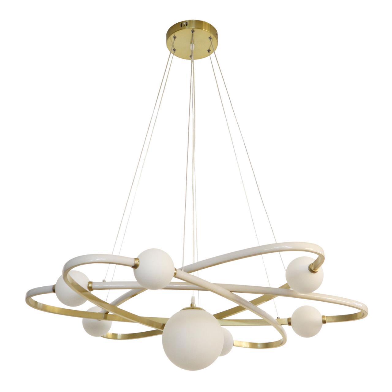 Изображение товара Люстра подвесная светодиодная LUSSOLE LSP-8652 LOFT современный дизайн 18 м² Италия