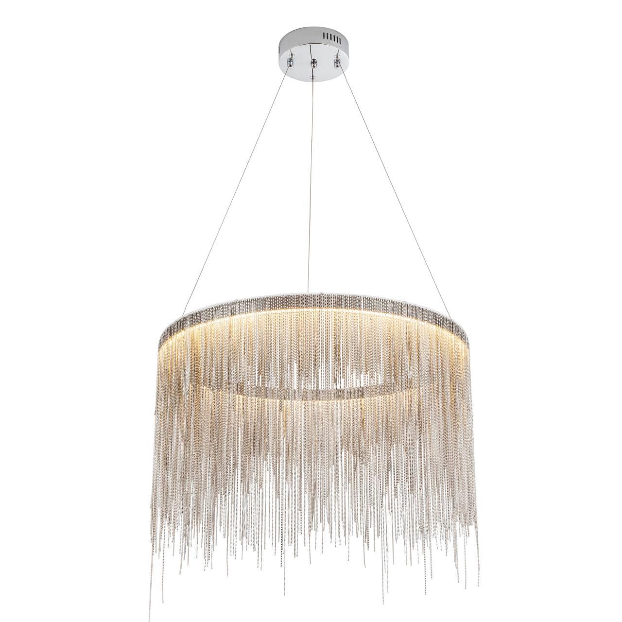 Изображение товара Люстра подвесная светодиодная MODELUX 00304.600.MS MS.00304.600 12 м² нейтральный белый свет цвет хром