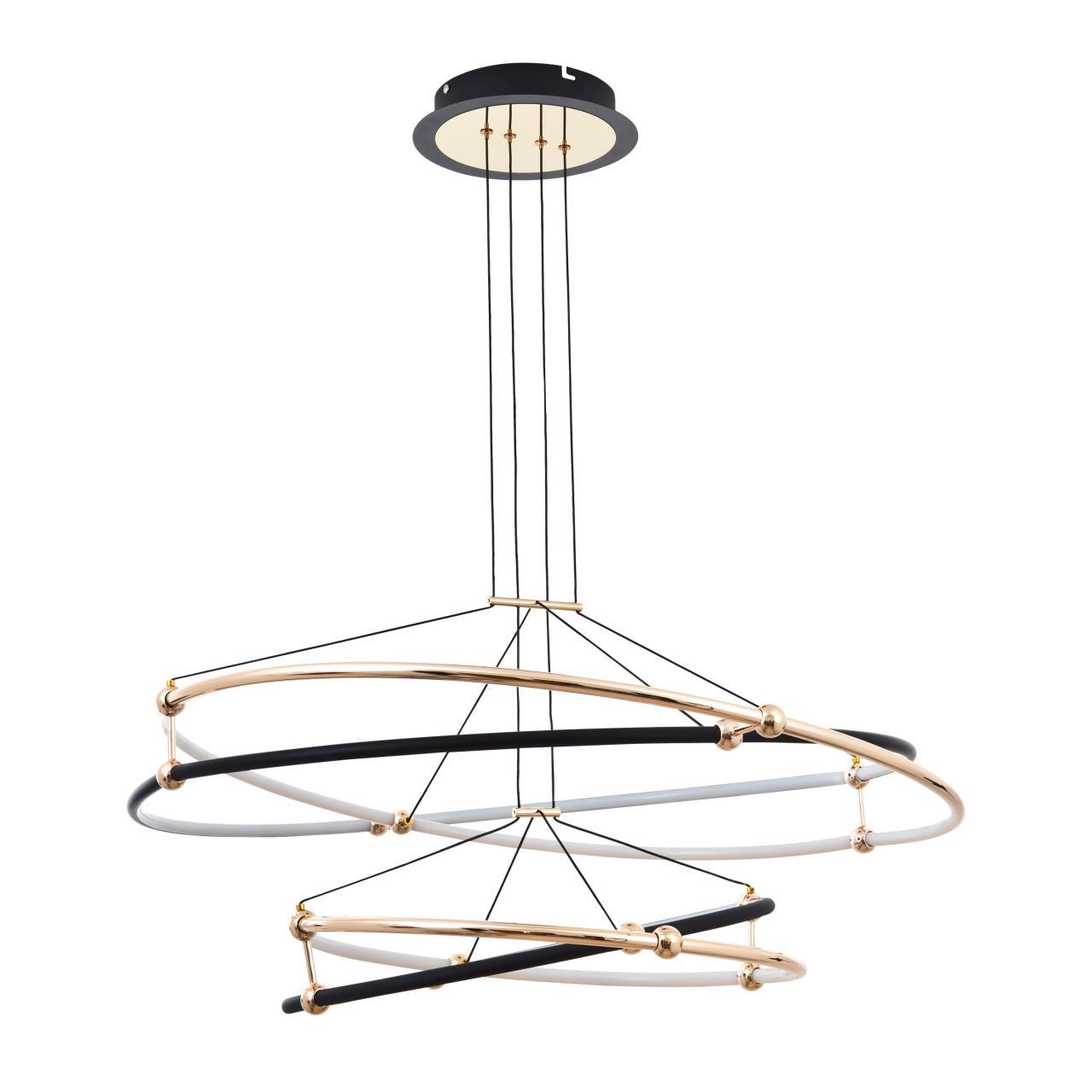 Изображение товара Подвесной светильник LED Modern в черном цвете 23м² освещаемая площадь