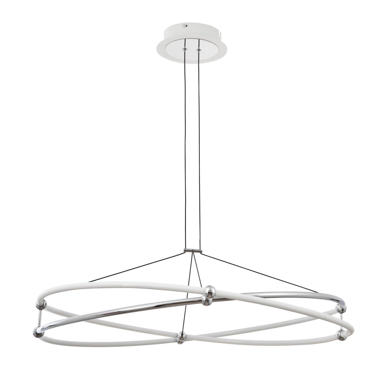 Изображение товара Подвесной светильник MODESTYLE MS.1757.850 дизайн модерн нейтральный белый хром