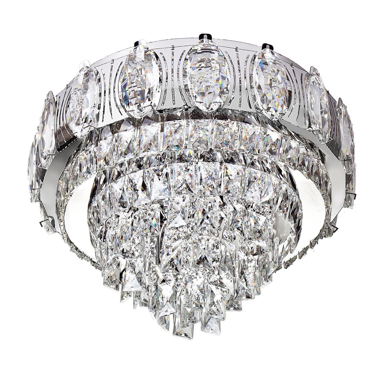 Изображение товара LED4U L9438-500 CR светодиодная потолочная люстра с функцией УД