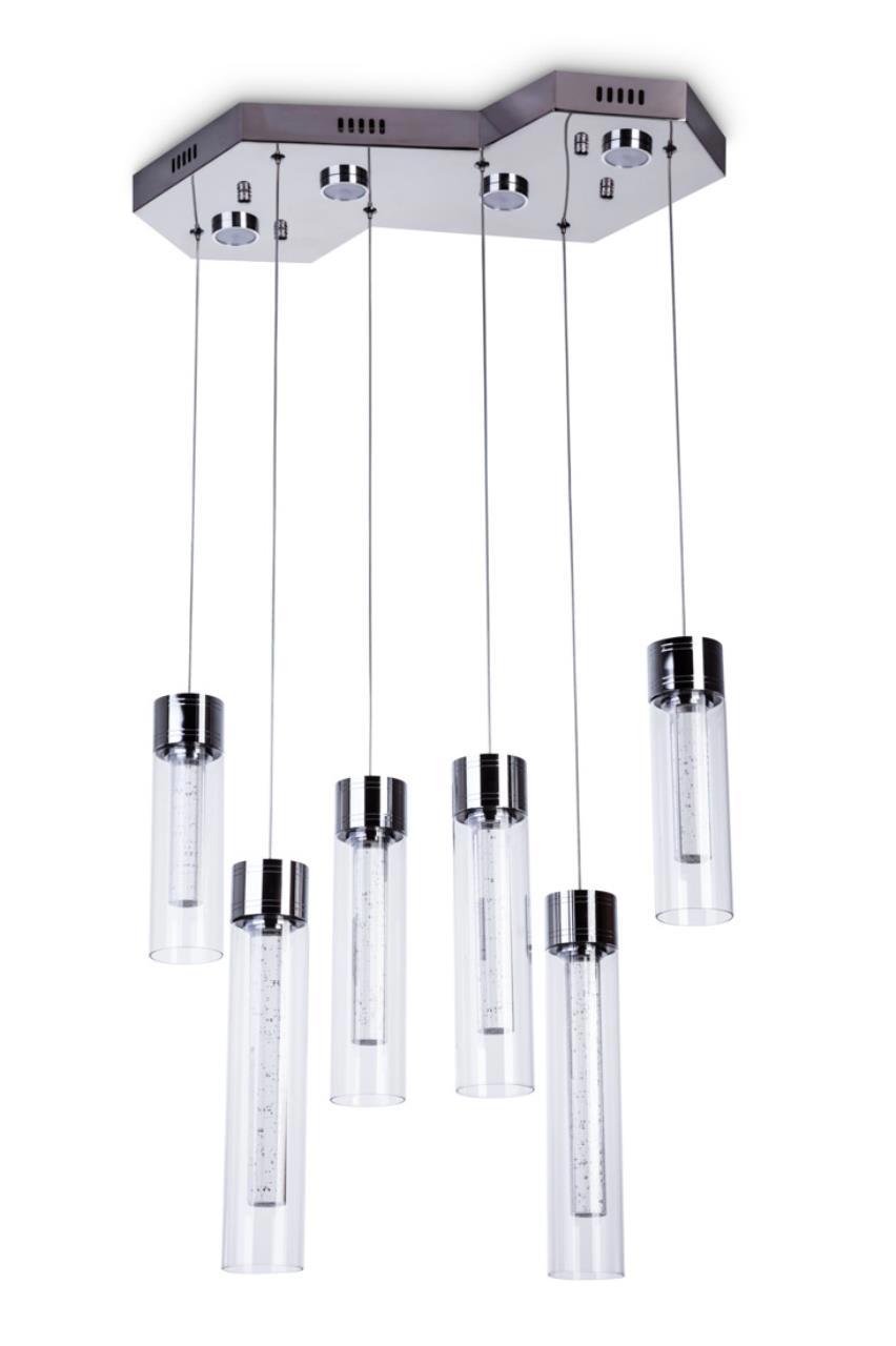 Изображение товара Светильник подвесной светодиодный MODELUX 88937.6.ML.CH ML.88937.6 CH 3 м² нейтральный белый свет цвет хром