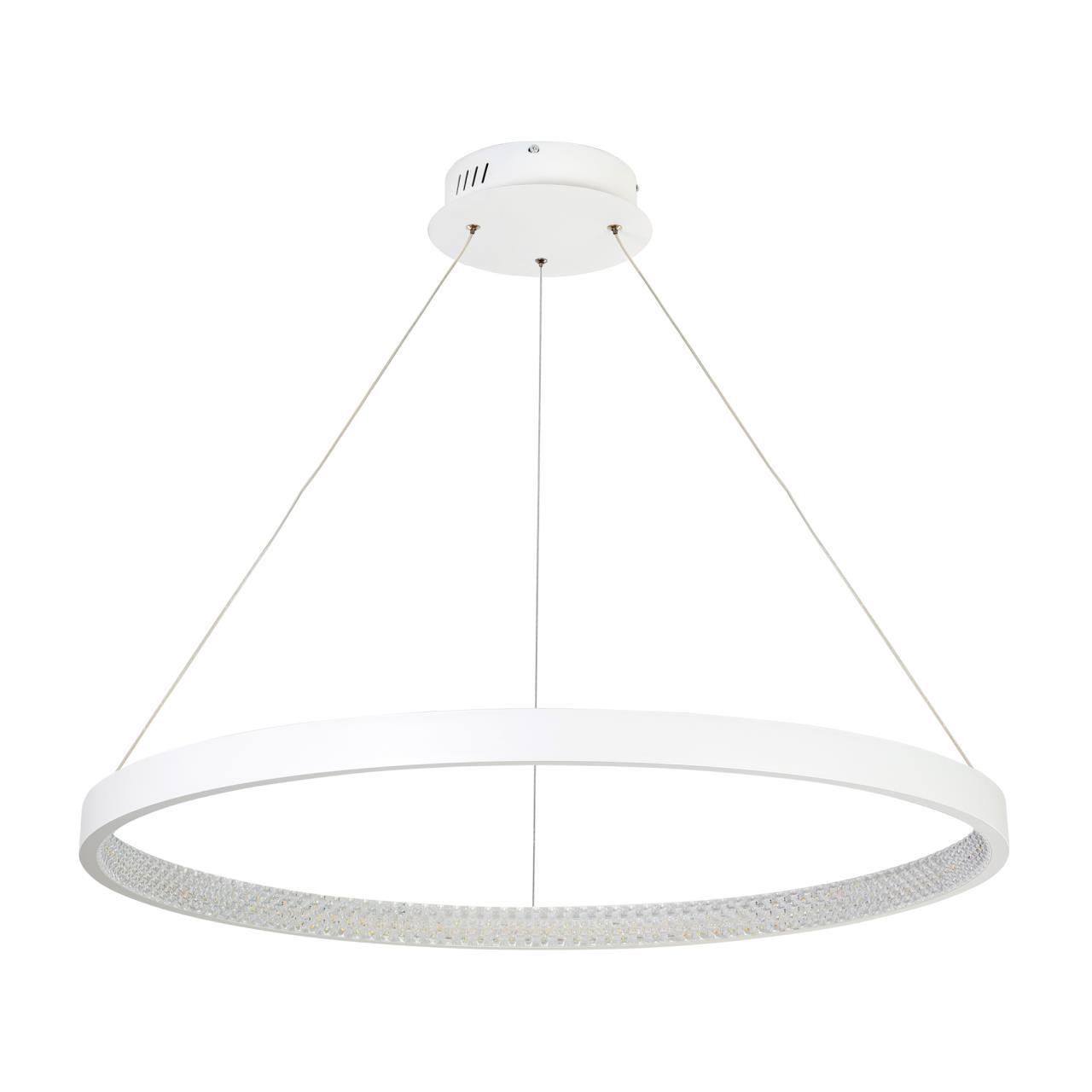 Изображение товара Светильник подвесной светодиодный LED4U 8443-800L.WH L8443-800 WH 15 м² нейтральный белый свет цвет белый